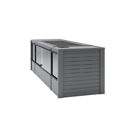 Mojave 72" ECOFLEX Reptile Habitat Lounge in Grey