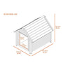 ECOFLEX® Bunk Style Dog House - X-Large