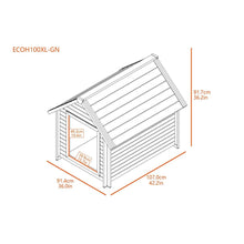 ECOFLEX® Bunk Style Dog House - X-Large