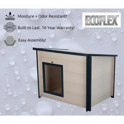 ECOFLEX® Lodge Style Dog House -X Large