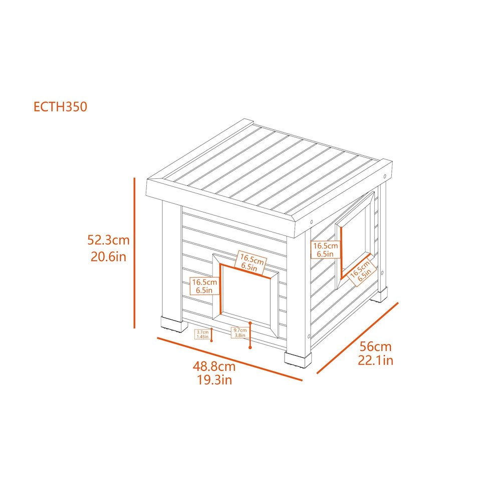 ECOFLEX Outdoor Cat Shelter
