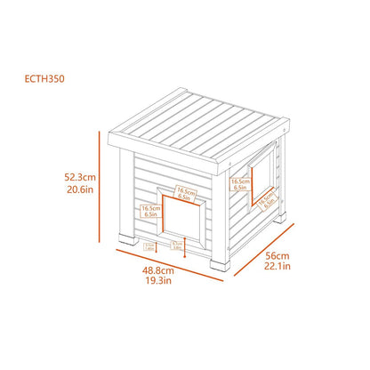 ECOFLEX Outdoor Cat Shelter