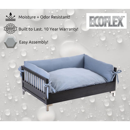 ECOFLEX® Manhattan Raised Dog Bed with Cushion Large