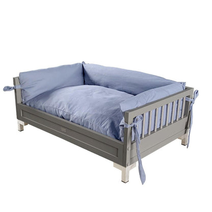 ECOFLEX® Manhattan Raised Dog Bed with Cushion - Grey
