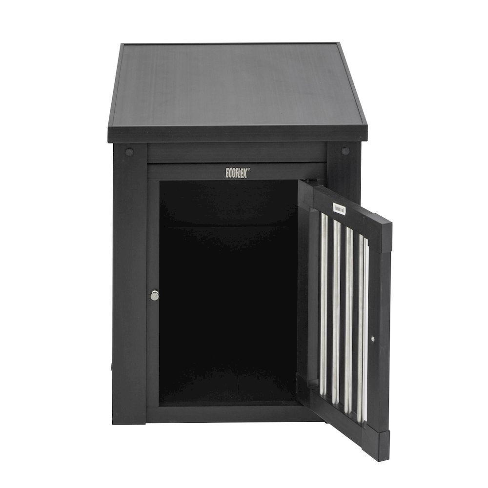 ECOFLEX® Dog Crate End Table - Espresso Small