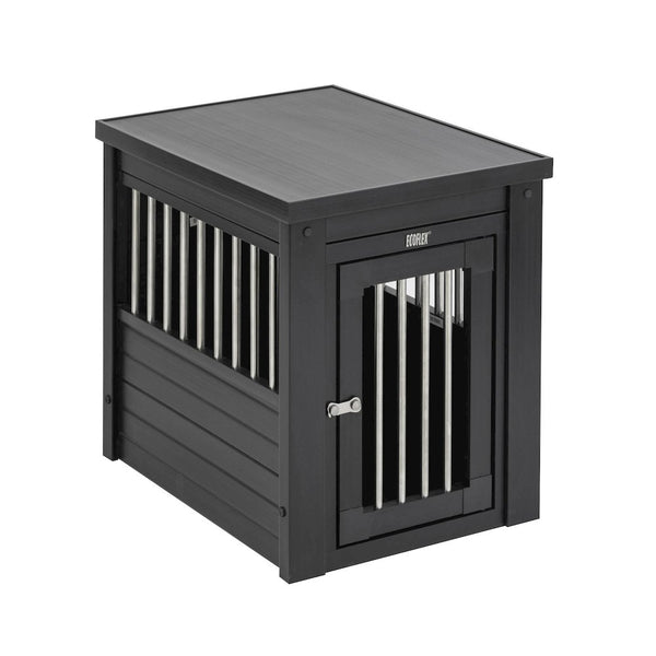 ECOFLEX® Dog Crate End Table - Espresso Small