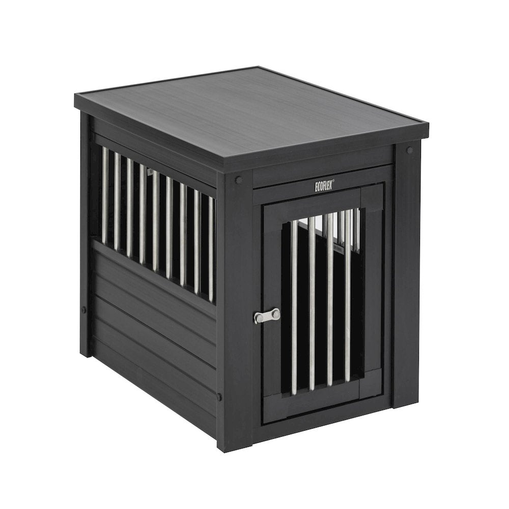 ECOFLEX® Dog Crate End Table - Espresso Small