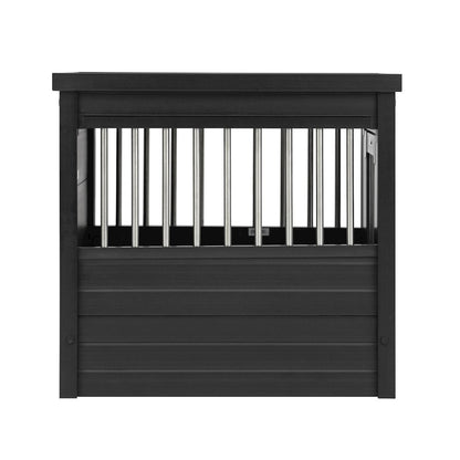 ECOFLEX® Dog Crate End Table - Espresso Small