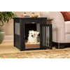 ECOFLEX® Dog Crate End Table - Espresso Small