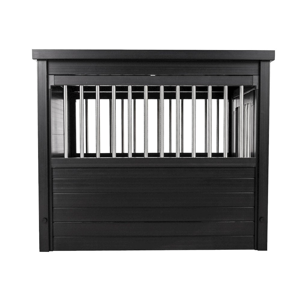 ECOFLEX® Dog Crate End Table - Espresso Medium