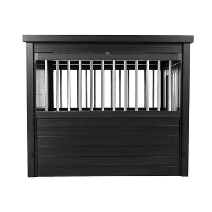 ECOFLEX® Dog Crate End Table - Espresso Medium