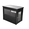 ECOFLEX® Dog Crate End Table - Espresso Medium