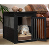 ECOFLEX® Dog Crate End Table - Espresso Medium