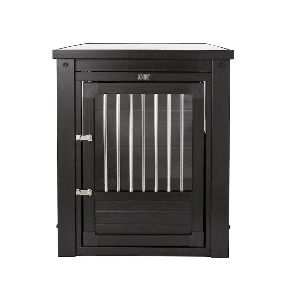 ECOFLEX® Dog Crate End Table - Espresso Large