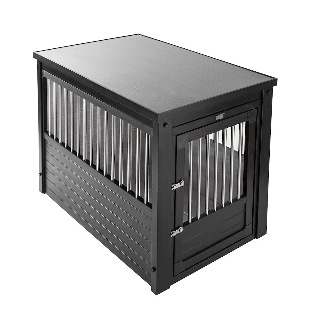 ECOFLEX® Dog Crate End Table - Espresso Large
