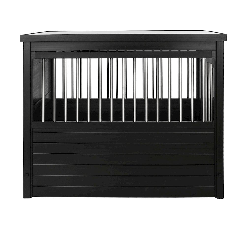ECOFLEX® Dog Crate End Table - Espresso Large