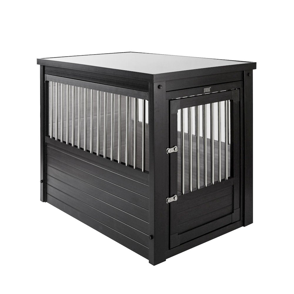 ECOFLEX® Dog Crate End Table - Espresso Large