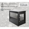 ECOFLEX® Dog Crate End Table - Espresso Large