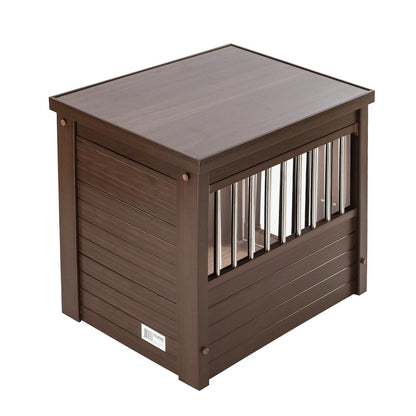 ECOFLEX® Dog Crate End Table - Russet Small