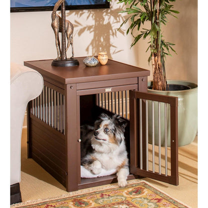 ECOFLEX® Dog Crate End Table - Russet Medium