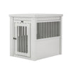 ECOFLEX® Dog Crate End Table - Antique White Small