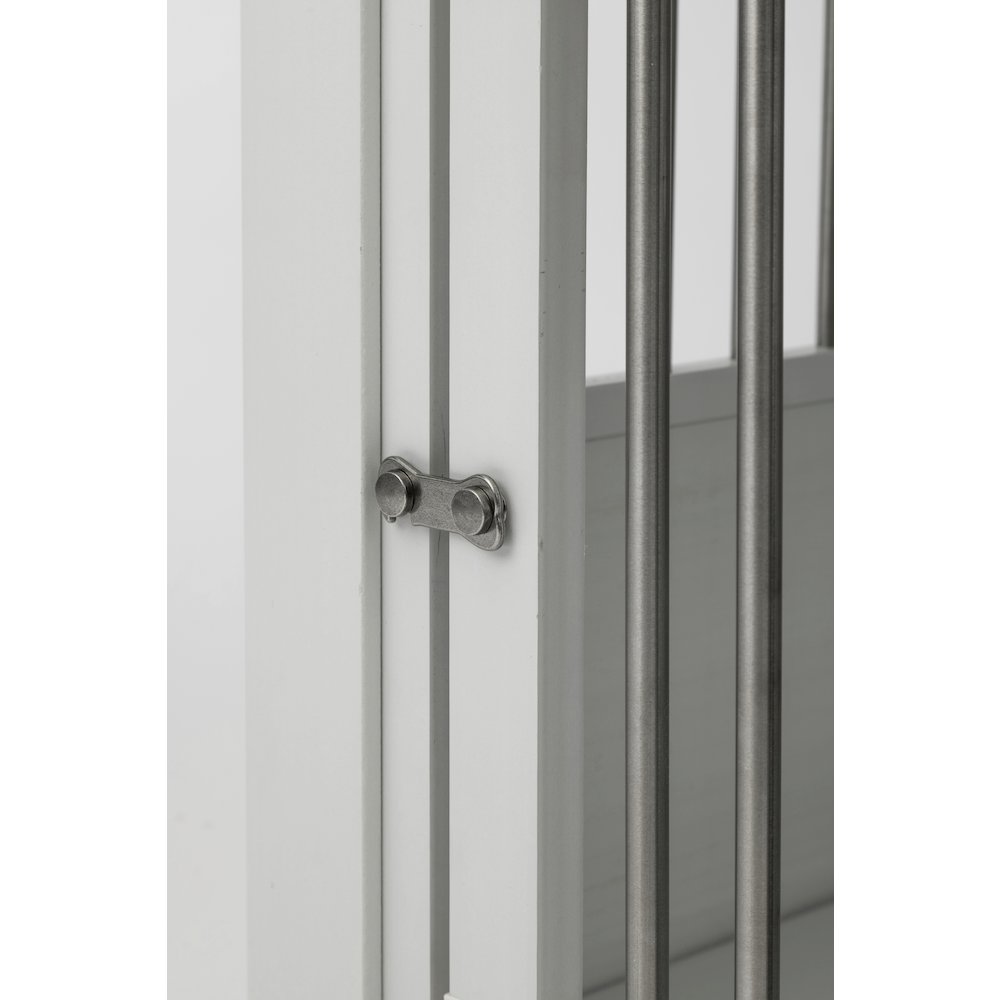 ECOFLEX® Dog Crate End Table - Antique White Small