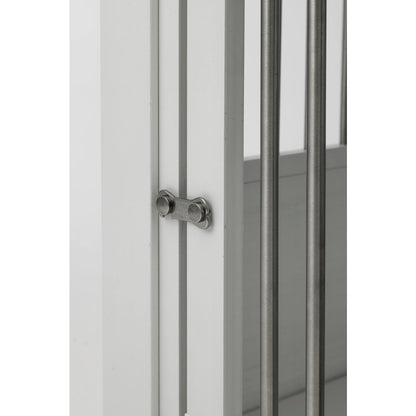 ECOFLEX® Dog Crate End Table - Antique White Small