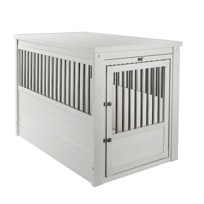 ECOFLEX® Dog Crate End Table - Antique White X-Large