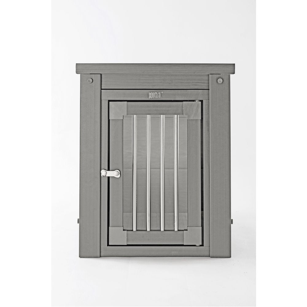 ECOFLEX® Dog Crate End Table - Grey Small