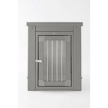 ECOFLEX® Dog Crate End Table - Grey Small