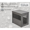 ECOFLEX® Dog Crate End Table - Grey Small