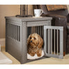 ECOFLEX® Dog Crate End Table - Grey Small