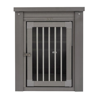 ECOFLEX® Dog Crate End Table - Grey Medium