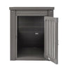 ECOFLEX® Dog Crate End Table - Grey Medium