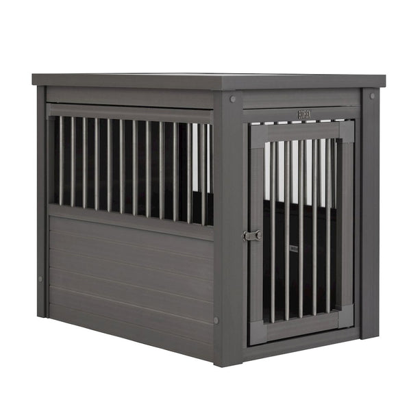 ECOFLEX® Dog Crate End Table - Grey Medium