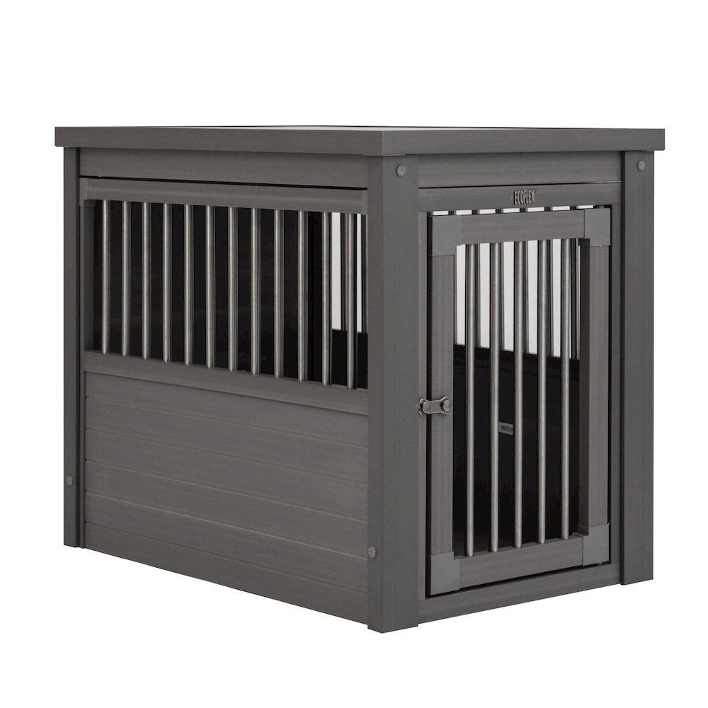 ECOFLEX® Dog Crate End Table - Grey Medium