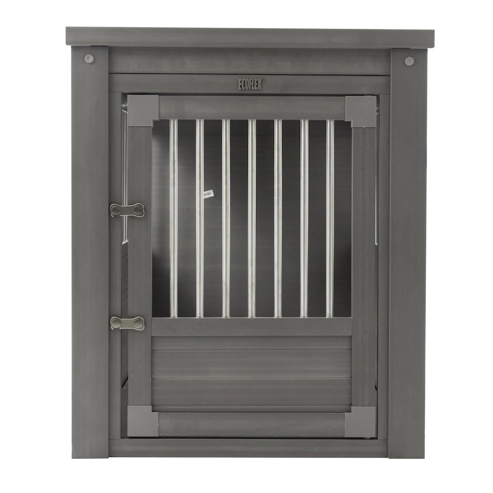 ECOFLEX® Dog Crate End Table - Grey Large