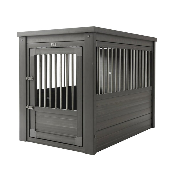 ECOFLEX® Dog Crate End Table - Grey Large