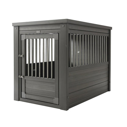 ECOFLEX® Dog Crate End Table - Grey Large