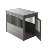 ECOFLEX® Dog Crate End Table - Grey Large