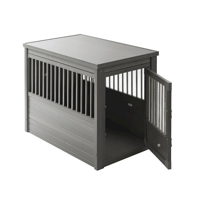 ECOFLEX® Dog Crate End Table - Grey Large