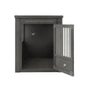 ECOFLEX® Dog Crate End Table - Grey Large