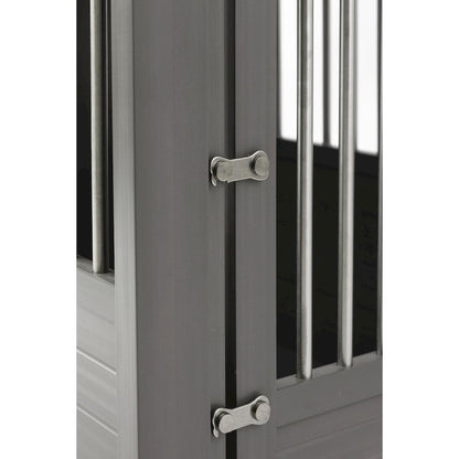 ECOFLEX® Dog Crate End Table - Grey Large