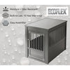 ECOFLEX® Dog Crate End Table - Grey Large