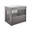 ECOFLEX® Dog Crate End Table - Grey X-Large