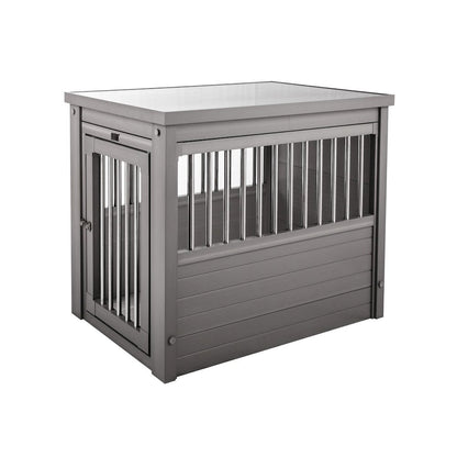 ECOFLEX® Dog Crate End Table - Grey X-Large