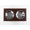 ECOFLEX® Piedmont 2-Bowl Diner with Sliding Lid Storage Bin -Russet