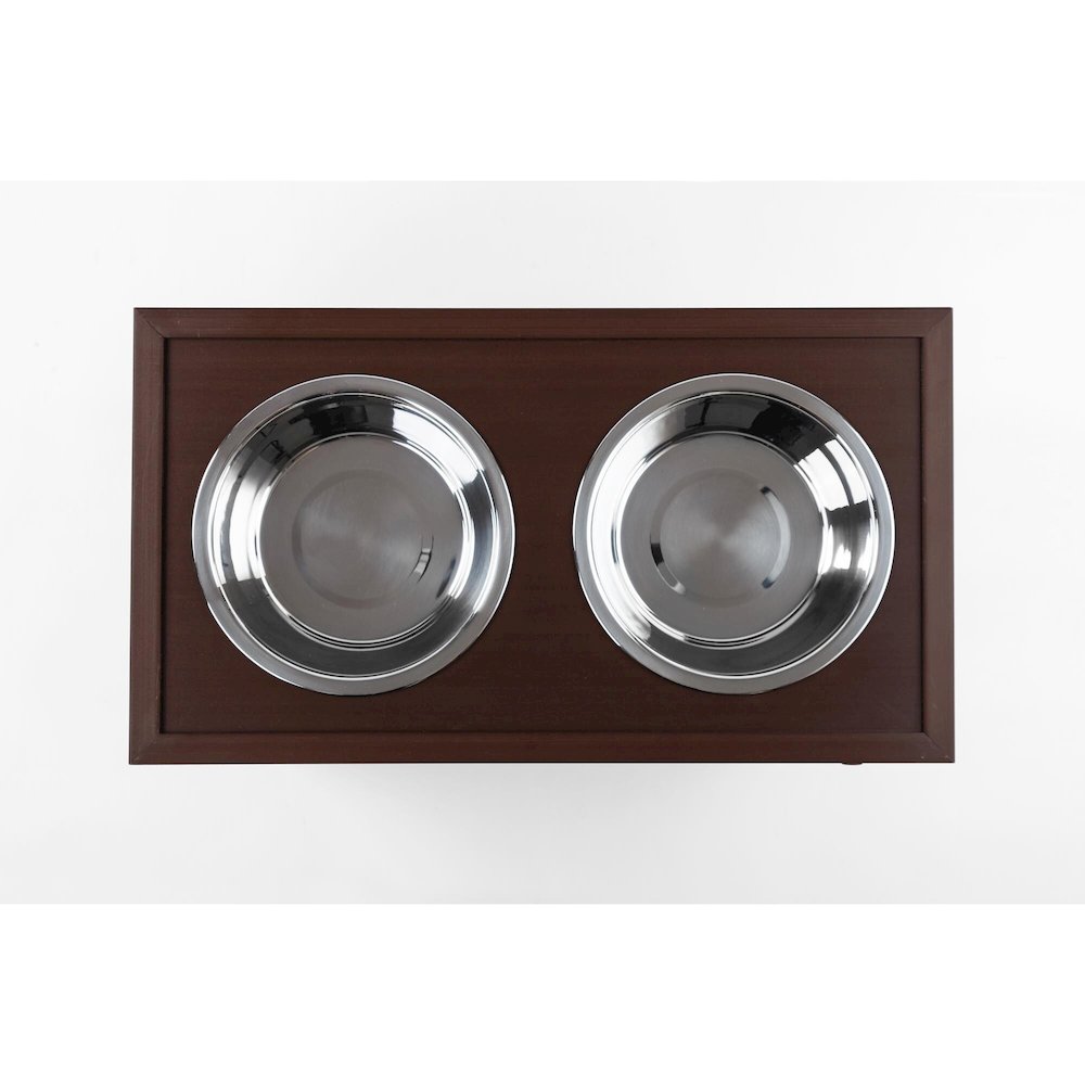 ECOFLEX® Piedmont 2-Bowl Diner with Sliding Lid Storage Bin -Russet