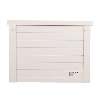 ECOFLEX® Piedmont 2-Bowl Diner with Sliding Lid Storage Bin -Antique White