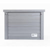 ECOFLEX® Piedmont 2-Bowl Diner with Sliding Lid Storage Bin -Grey